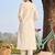 Women Floral Embroidered Regular Thread Work Pure Cotton Kurta with Trousers