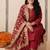Women Regular Kurta with Trousers & With Dupatta