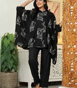 Women Printed Regular Kurta with Trousers