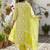 Women Floral Printed Regular Thread Work Pure Cotton Kurta with Trousers & With Dupatta