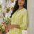 Women Floral Printed Regular Thread Work Pure Cotton Kurta with Trousers & With Dupatta
