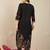 Women Ethnic Motifs Printed Pleated Thread Work Pure Cotton Kurta with Trousers