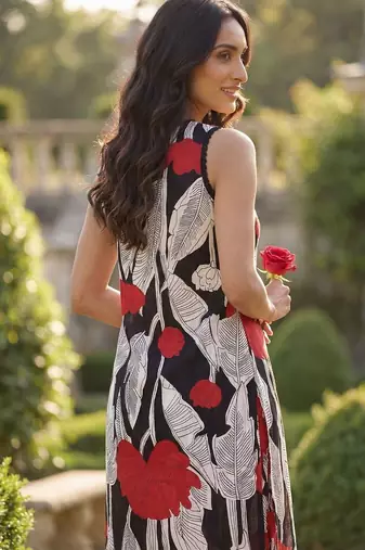 Women Floral Printed Regular Pure Cotton Kurta with Trousers