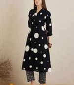 Women Printed Regular Pure Cotton Kurta with Trousers