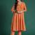 Printed Empire Pure Cotton Kurta with Trousers
