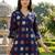 Women Ethnic Motifs Printed Regular Pure Cotton Kurta with Trousers