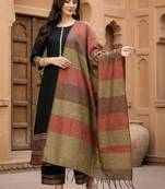 Women Ethnic Motifs Regular Patchwork Liva Kurta with Palazzos & With Dupatta