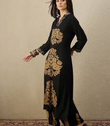 Women Ethnic Motifs Printed Regular Sequinned Kurta with Palazzos