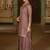 Women Ethnic Motifs Embroidered Regular Thread Work Kurta with Sharara & With Dupatta