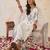 Ethnic Motifs Embroidered Regular Thread Work Kurta with Trousers & With Dupatta