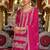 Women Ethnic Motifs Embroidered Thread Work Kurta with Sharara & Dupatta