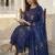 Women Floral Embroidered Regular Thread Work Kurta with Trousers & With Dupatta