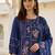Women Floral Embroidered Regular Thread Work Kurta with Trousers & With Dupatta