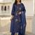 Women Floral Embroidered Regular Thread Work Kurta with Trousers & With Dupatta
