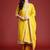 Floral Embroidered Sequinned Kurta With Trousers & Dupatta