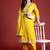 Floral Embroidered Sequinned Kurta With Trousers & Dupatta
