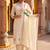 Women Ethnic Motifs Embroidered Regular Thread Work Pure Cotton Kurta with Trousers & With Dupatta