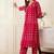Women Ethnic Motifs Printed Regular Pure Cotton Kurta with Trousers