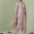 Women Floral Embroidered Regular Sequinned Pure Cotton Kurta with Trousers & With Dupatta