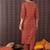 Women Ethnic Motifs Printed Straight Pure Cotton Kurta with Trouser