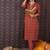 Women Ethnic Motifs Printed Straight Pure Cotton Kurta with Trouser