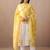 Women Floral Embroidered Regular Thread Work Pure Cotton Kurta with Trousers & With Dupatta