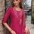Women Floral Embroidered Kurta with Trousers & Dupatta