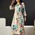 Women Floral Printed Regular Kurta with Trousers