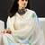 Women Floral Printed Regular Sequinned Linen Kurta with Trousers & With Dupatta