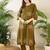 Women Ethnic Motifs Printed Regular Sequinned Pure Cotton Kurta with Trousers