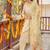 Floral Printed Pure Cotton Straight Kurta With Trousers & Dupatta