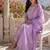 Women Floral Printed Regular Mirror Work Kurta with Trousers & With Dupatta