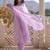 Women Floral Printed Regular Mirror Work Kurta with Trousers & With Dupatta