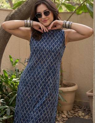 Women Printed Regular Pure Cotton Kurta with Palazzos 2