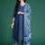 Floral Printed Pure Cotton Kurta With Palazzos & Dupatta