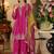 Women Ethnic Motifs Embroidered Regular Thread Work Kurta with Palazzos & With Dupatta