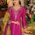 Women Ethnic Motifs Embroidered Regular Thread Work Kurta with Palazzos & With Dupatta