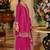 Women Ethnic Motifs Embroidered Regular Thread Work Kurta with Palazzos & With Dupatta