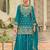 Women Ethnic Motifs Embroidered Zari Regular Kurta with Sharara & With Dupatta