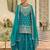 Women Ethnic Motifs Embroidered Zari Regular Kurta with Sharara & With Dupatta