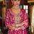 Adults-Women Woven Design Embroidered Kurta with Palazzos & Dupatta