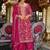 Adults-Women Woven Design Embroidered Kurta with Palazzos & Dupatta