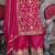 Adults-Women Woven Design Embroidered Kurta with Palazzos & Dupatta