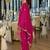 Women Ethnic Motifs Embroidered Regular Thread Work Kurta with Palazzos & With Dupatta