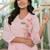Women Floral Embroidered Regular Thread Work Pure Cotton Kurta with Trousers
