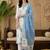 Women Floral Printed Regular Sequinned Pure Cotton Kurta with Trousers & With Dupatta