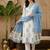 Women Floral Printed Regular Sequinned Pure Cotton Kurta with Trousers & With Dupatta