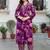 Women Floral Printed Regular  Cotton Kurta with Trousers & With Dupatta