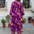 Women Floral Printed Regular  Cotton Kurta with Trousers & With Dupatta