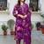 Women Floral Printed Regular  Cotton Kurta with Trousers & With Dupatta